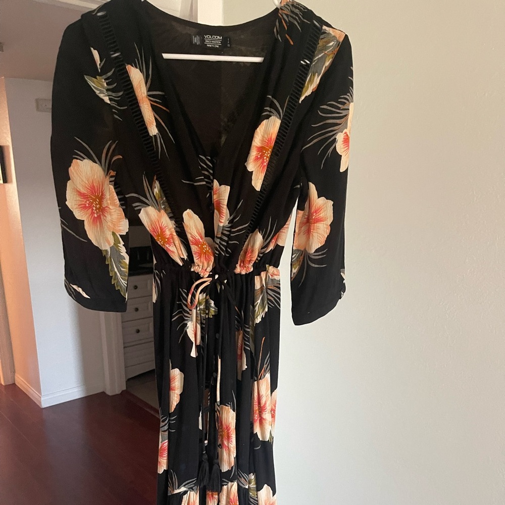 Volcom - Floral - Dress, Cover-Up, Robe